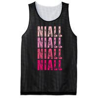 I Love Niall Vintage Personalized Name Niall Mesh Reversible Basketball Jersey Tank