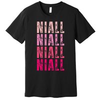 I Love Niall Vintage Personalized Name Niall Premium T-Shirt