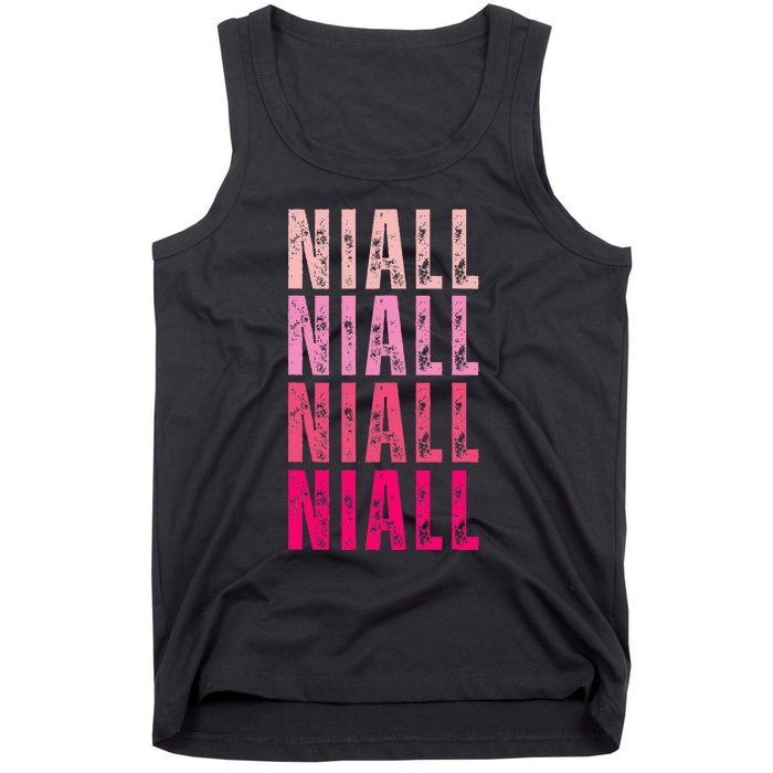 I Love Niall Vintage Personalized Name Niall Tank Top