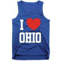 I Love Ohio Loveheart Usa State Cool Gift Tank Top