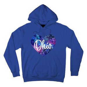 I Love Ohio Usa Gift Hoodie