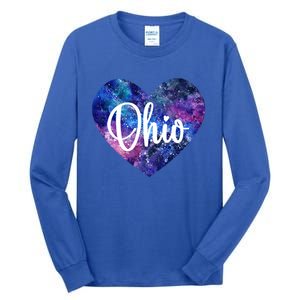 I Love Ohio Usa Gift Tall Long Sleeve T-Shirt