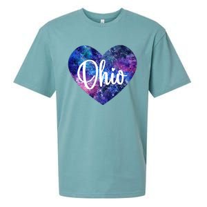 I Love Ohio Usa Gift Sueded Cloud Jersey T-Shirt