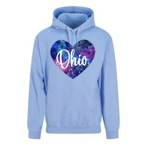 I Love Ohio Usa Gift Unisex Surf Hoodie