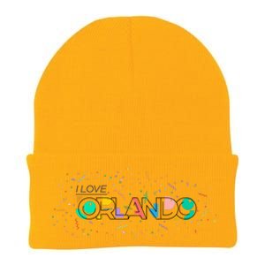 I Love Orlando Party Logo Knit Cap Winter Beanie