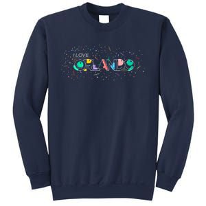 I Love Orlando Party Logo Sweatshirt