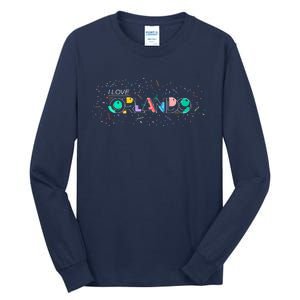 I Love Orlando Party Logo Tall Long Sleeve T-Shirt