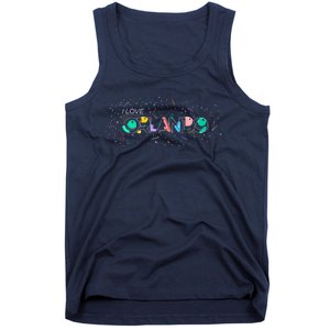 I Love Orlando Party Logo Tank Top