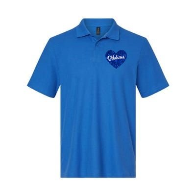 I Love Oklahoma Usa Heart Gift Polo