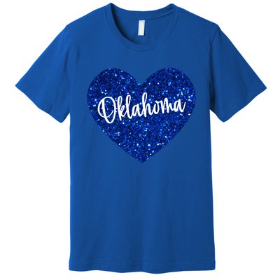 I Love Oklahoma Usa Heart Gift Premium T-Shirt