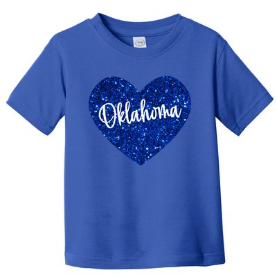 I Love Oklahoma Usa Heart Gift Toddler T-Shirt