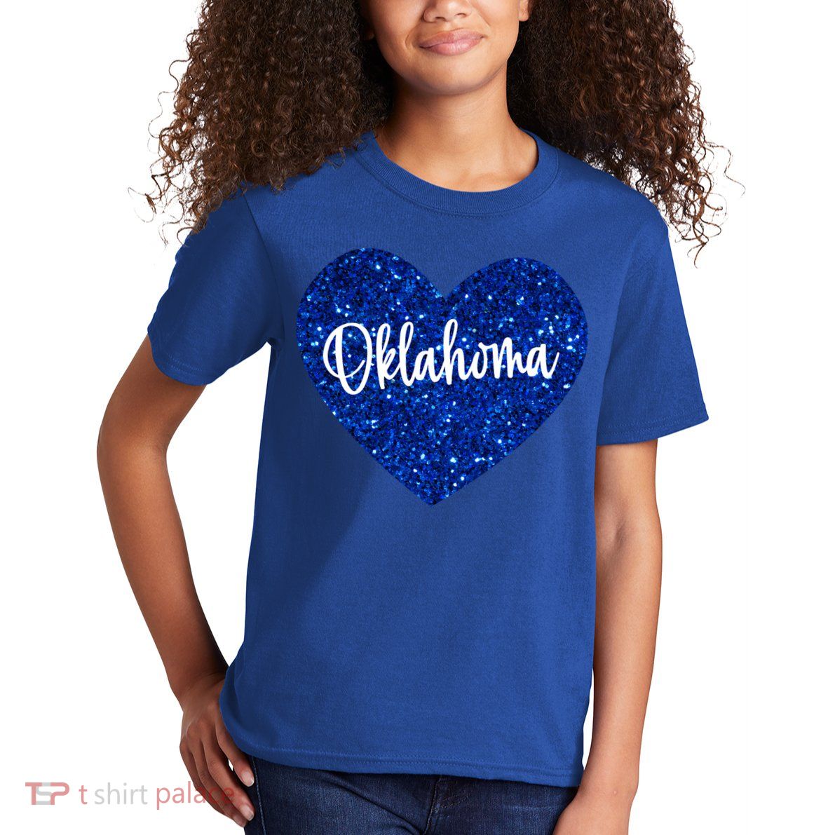 I Love Oklahoma Usa Heart Gift Kids T-Shirt