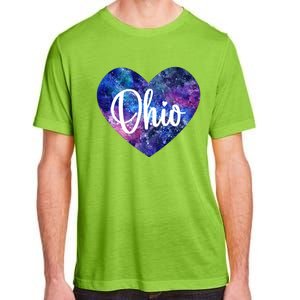 I Love Ohio Usa Cute Gift Adult ChromaSoft Performance T-Shirt