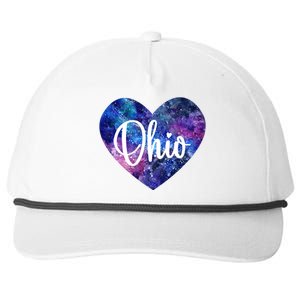 I Love Ohio Usa Cute Gift Snapback Five-Panel Rope Hat