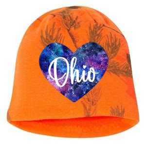 I Love Ohio Usa Cute Gift Kati - Camo Knit Beanie