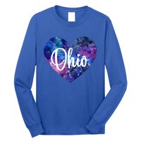 I Love Ohio Usa Cute Gift Long Sleeve Shirt