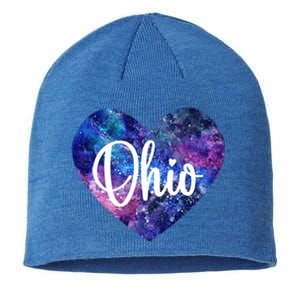 I Love Ohio Usa Cute Gift Sustainable Beanie