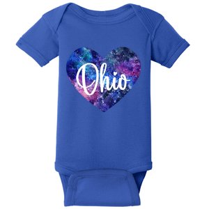 I Love Ohio Usa Cute Gift Baby Bodysuit