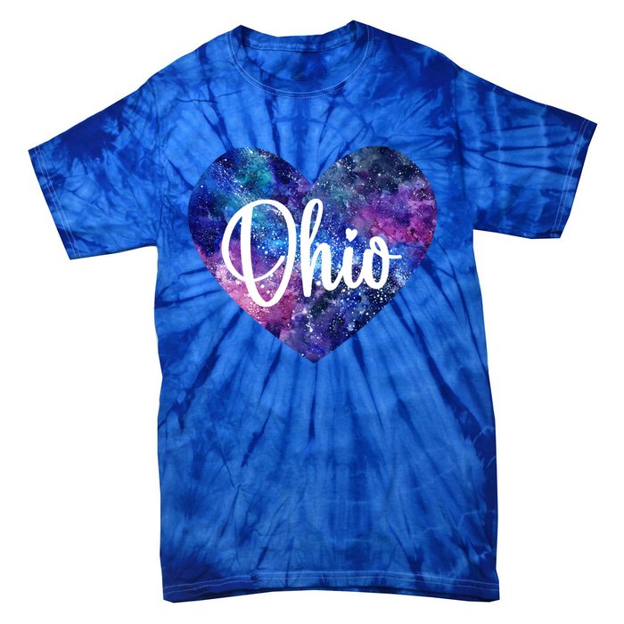 I Love Ohio Usa Cute Gift Tie-Dye T-Shirt