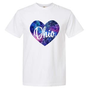 I Love Ohio Usa Cute Gift Garment-Dyed Heavyweight T-Shirt