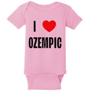 I Love Ozempic Baby Bodysuit