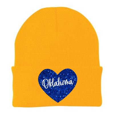 I Love Oklahoma Usa Heart Gift Knit Cap Winter Beanie