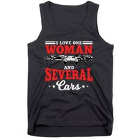 I Love One Woman And Several Cars Auto Mechanic Husband Tank Top