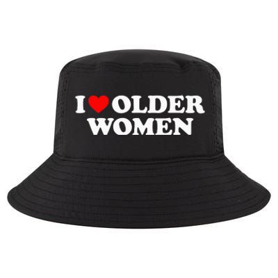 I Love Older Wo funny sayings Cool Comfort Performance Bucket Hat