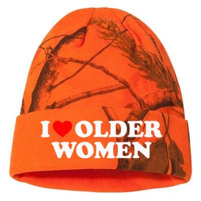 I Love Older Wo funny sayings Kati Licensed 12" Camo Beanie