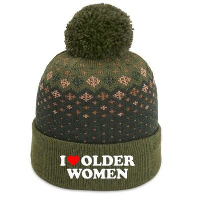 I Love Older Wo funny sayings The Baniff Cuffed Pom Beanie