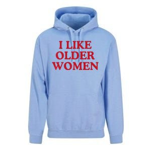 I Like Older Women Heart Hot Moms Unisex Surf Hoodie