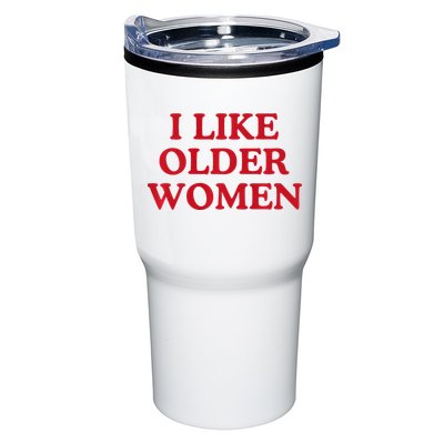 I Like Older Women Heart Hot Moms Tumbler