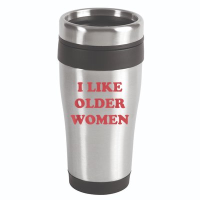 I Like Older Women Apparel 16oz Travel Tumbler