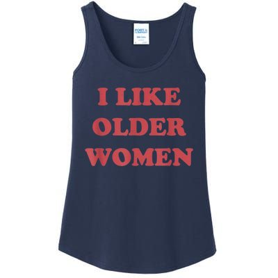 I Like Older Women Apparel Ladies Essential Tank