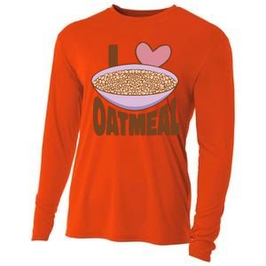 I Love Oatmeal Cooling Performance Long Sleeve Crew