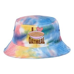 I Love Oatmeal Tie Dye Newport Bucket Hat