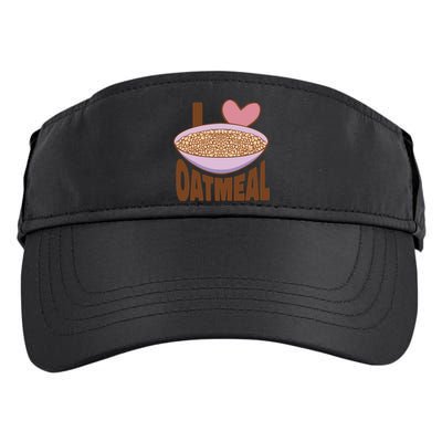 I Love Oatmeal Adult Drive Performance Visor