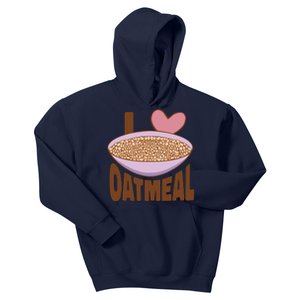 I Love Oatmeal Kids Hoodie