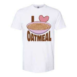 I Love Oatmeal Softstyle CVC T-Shirt