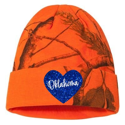 I Love Oklahoma Usa Heart Cute Gift Kati Licensed 12" Camo Beanie