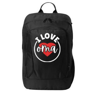 I Love Oma City Backpack