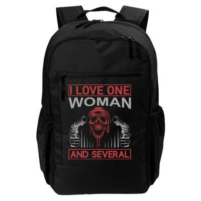 I Love One Woman And Several Daily Commute Backpack