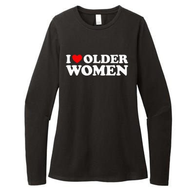 I Love Older Women Womens CVC Long Sleeve Shirt