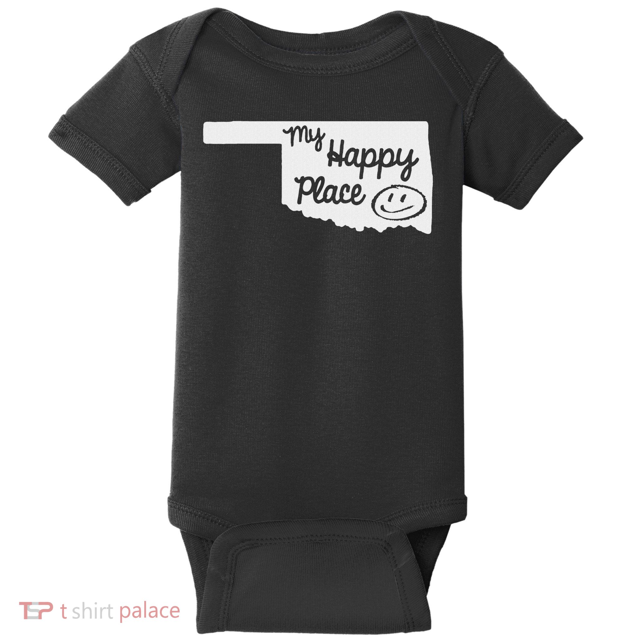 I Love Oklahoma Oklahoma Home Oklahoma State Baby Bodysuit