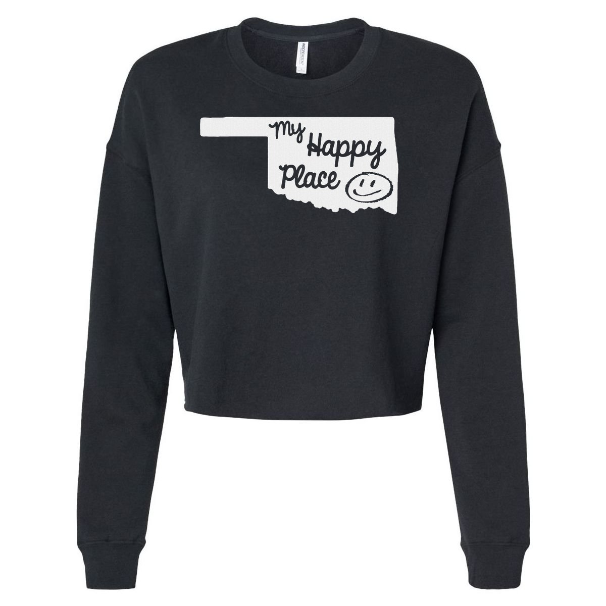 I Love Oklahoma Oklahoma Home Oklahoma State Cropped Pullover Crew