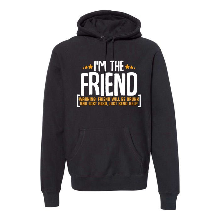 If Lost Or Drunk Please Return To Friend Funny Drinking Premium Hoodie