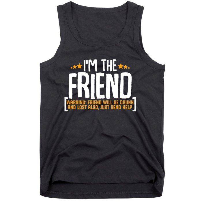 If Lost Or Drunk Please Return To Friend Funny Drinking Tank Top