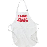 I Like Older Women Full-Length Apron With Pockets