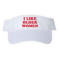 I Like Older Women Valucap Bio-Washed Visor