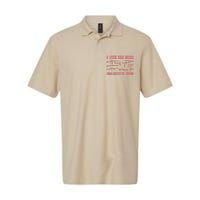 I Love One Man And Several Guns. Woman Guns And Guns Softstyle Adult Sport Polo